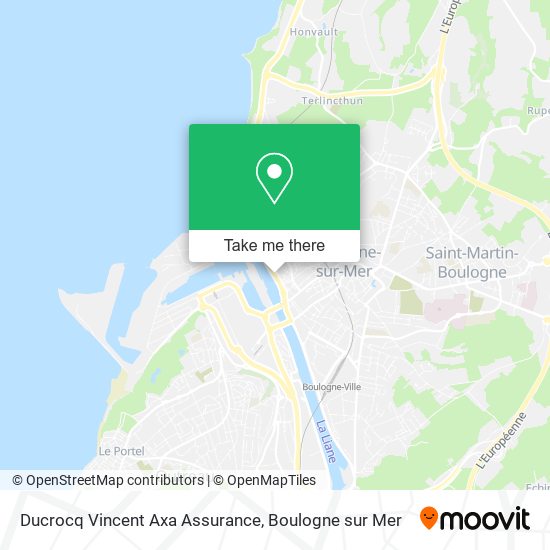 Ducrocq Vincent Axa Assurance map