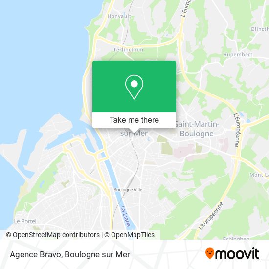 Mapa Agence Bravo