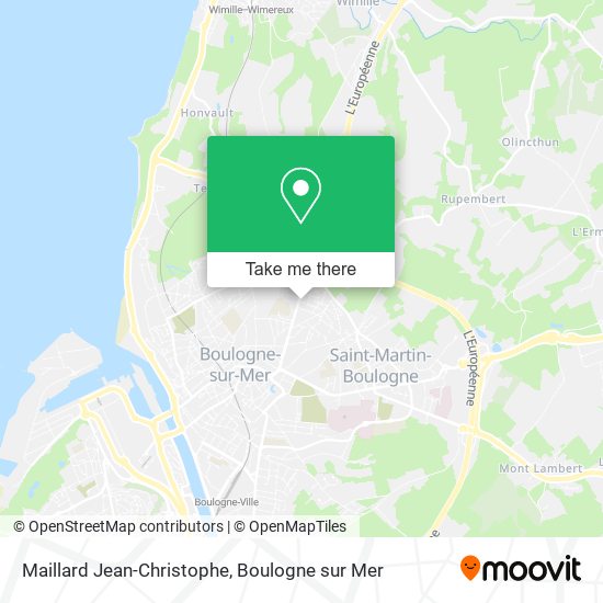 Mapa Maillard Jean-Christophe