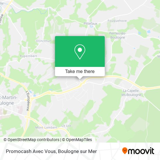 Mapa Promocash Avec Vous