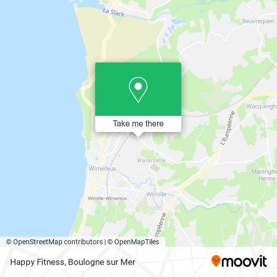Mapa Happy Fitness