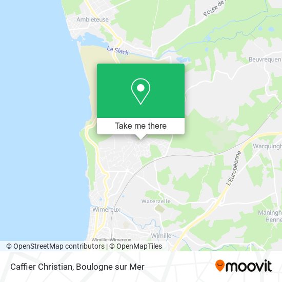 Mapa Caffier Christian
