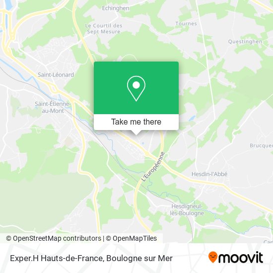 Mapa Exper.H Hauts-de-France