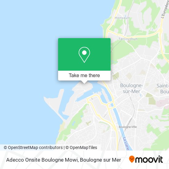 Mapa Adecco Onsite Boulogne Mowi