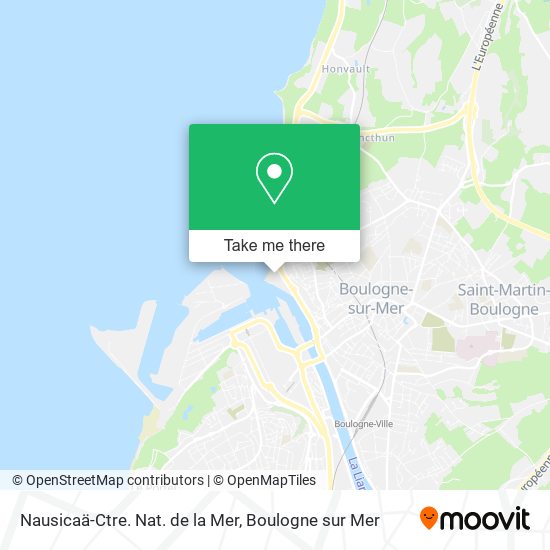 Nausicaä-Ctre. Nat. de la Mer map
