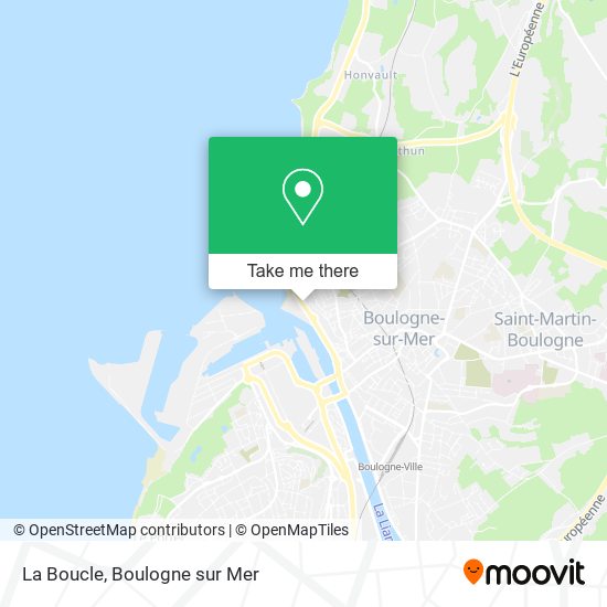 La Boucle map