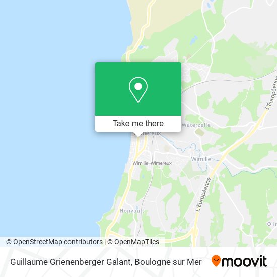 Mapa Guillaume Grienenberger Galant