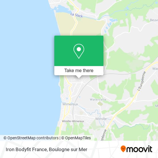 Iron Bodyfit France map