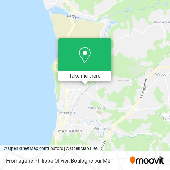 Fromagerie Philippe Olivier map