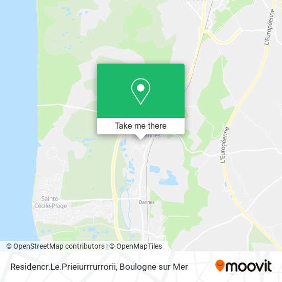 Residencr.Le.Prieiurrrurrorii map