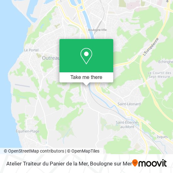Atelier Traiteur du Panier de la Mer map