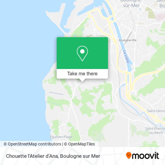 Chouette l'Atelier d'Ana map