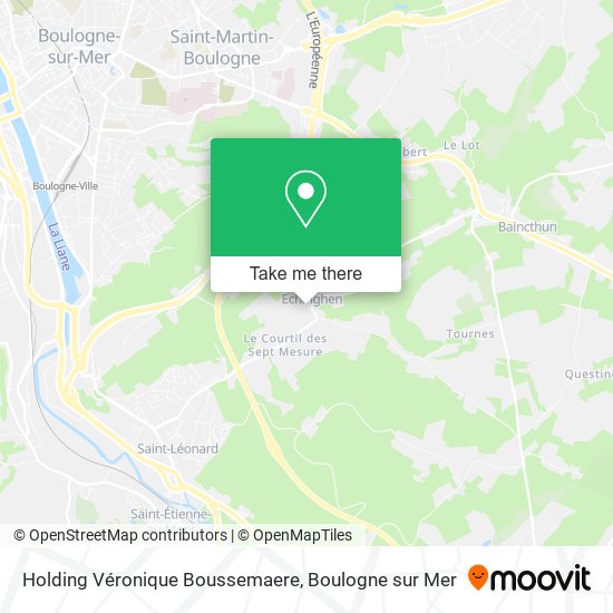 Holding Véronique Boussemaere map