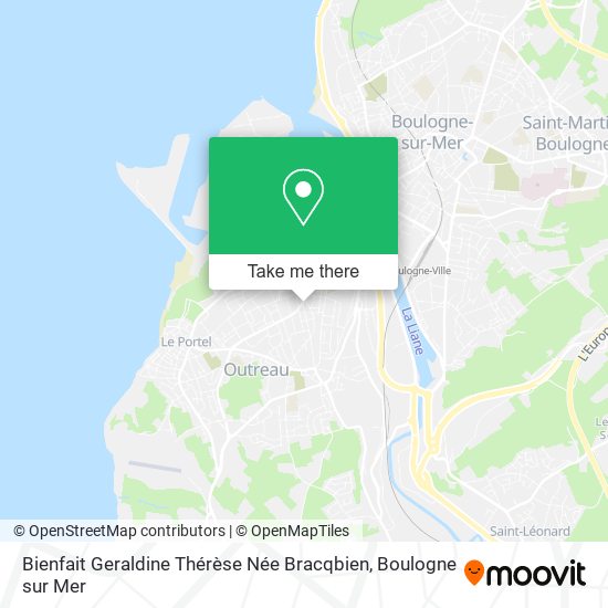 Bienfait Geraldine Thérèse Née Bracqbien map