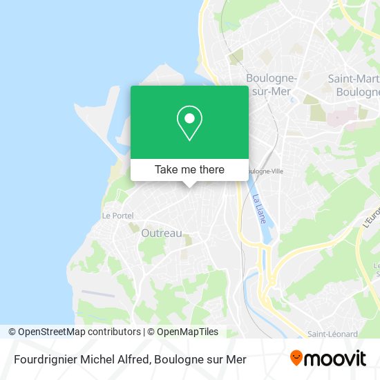 Fourdrignier Michel Alfred map