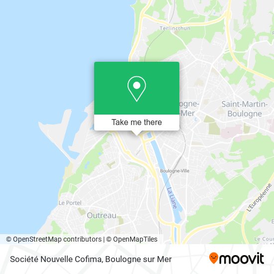 Société Nouvelle Cofima map