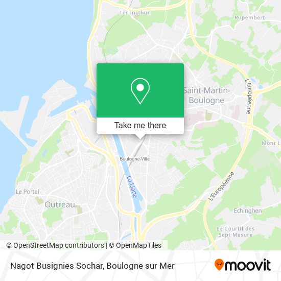 Nagot Busignies Sochar map