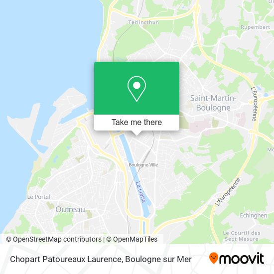 Chopart Patoureaux Laurence map