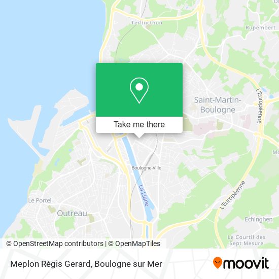 Meplon Régis Gerard map