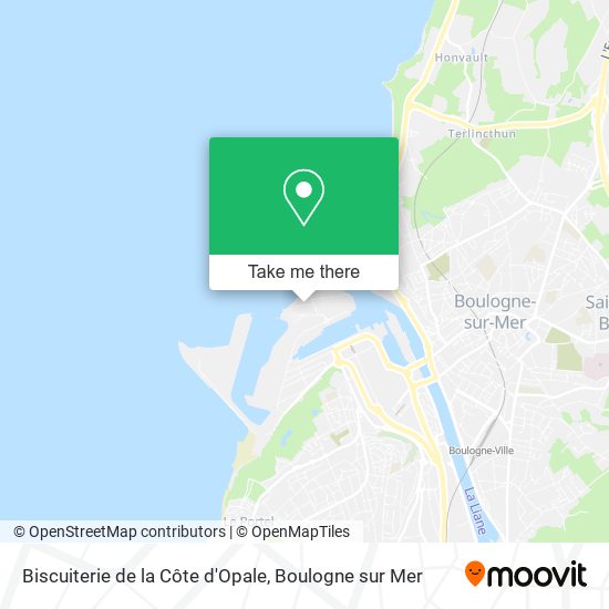 Biscuiterie de la Côte d'Opale map