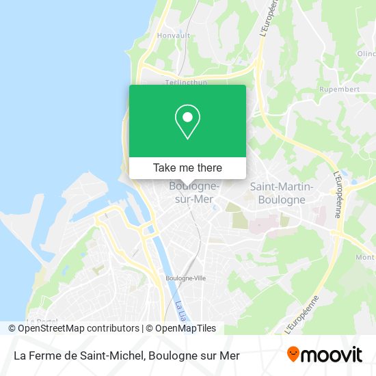 La Ferme de Saint-Michel map