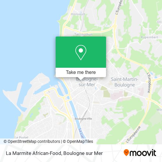 La Marmite African-Food map