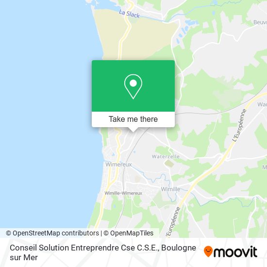 Conseil Solution Entreprendre Cse C.S.E. map