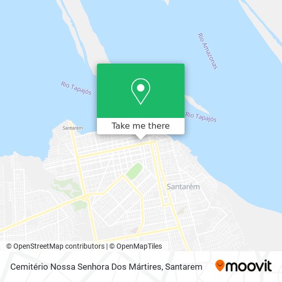 Mapa Cemitério Nossa Senhora Dos Mártires