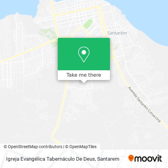 Igreja Evangélica Tabernáculo De Deus map