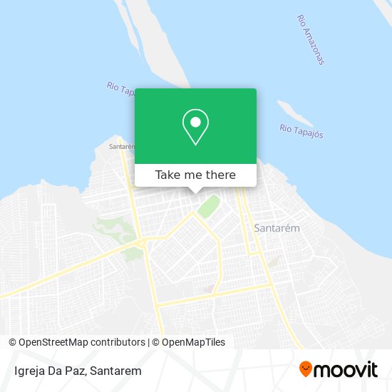 Igreja Da Paz map