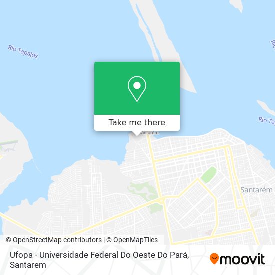 Mapa Ufopa - Universidade Federal Do Oeste Do Pará