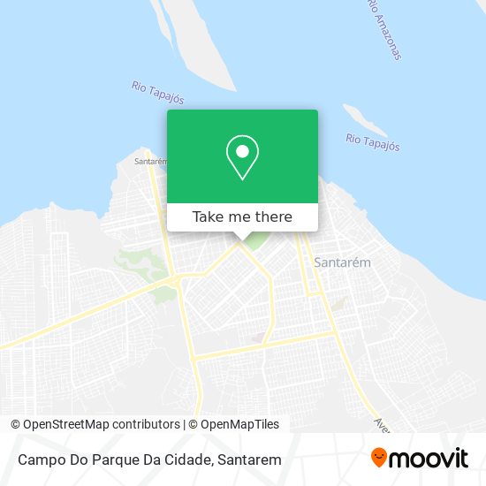 Campo Do Parque Da Cidade map
