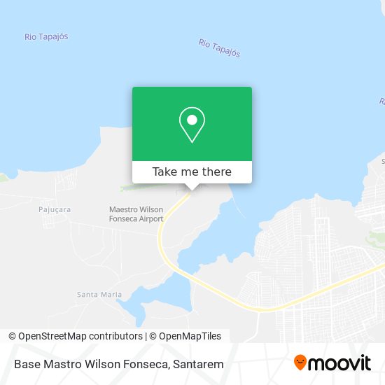 Base Mastro Wilson Fonseca map