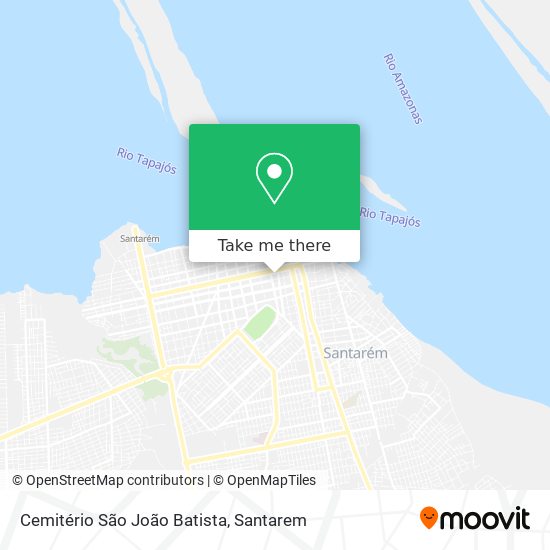 Cemitério São João Batista map