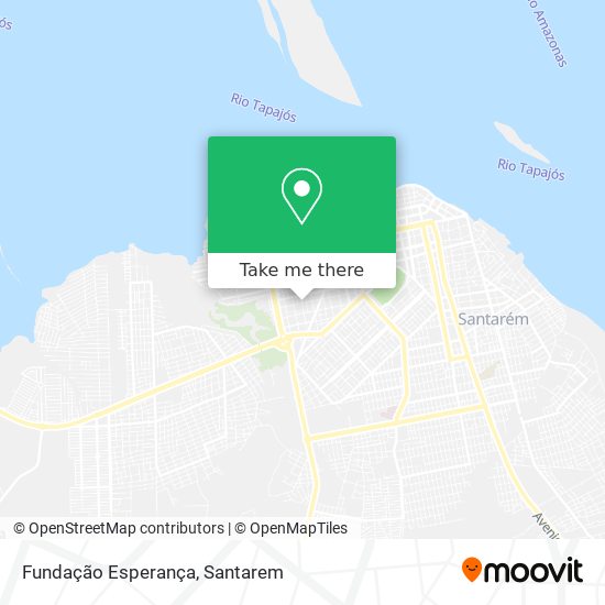 Fundação Esperança map