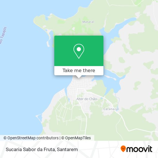 Sucaria Sabor da Fruta map
