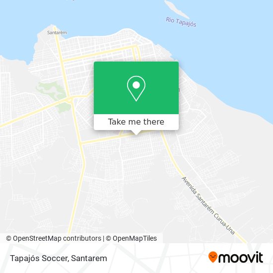 Tapajós Soccer map