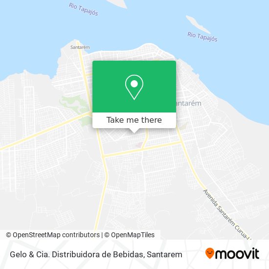 Gelo & Cia. Distribuidora de Bebidas map