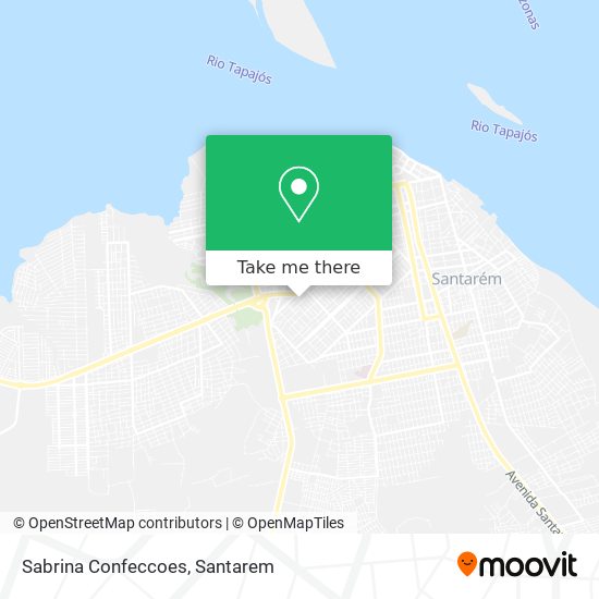 Sabrina Confeccoes map