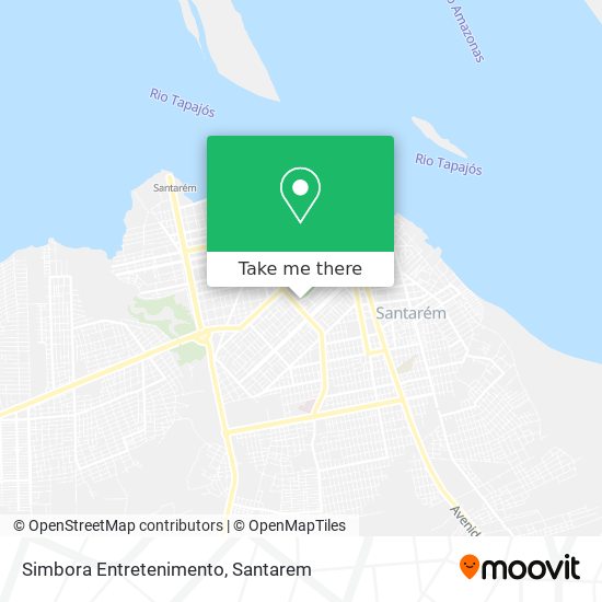 Simbora Entretenimento map