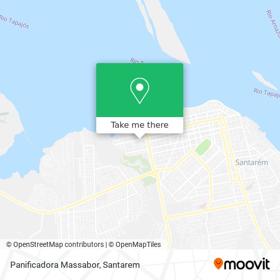 Panificadora Massabor map