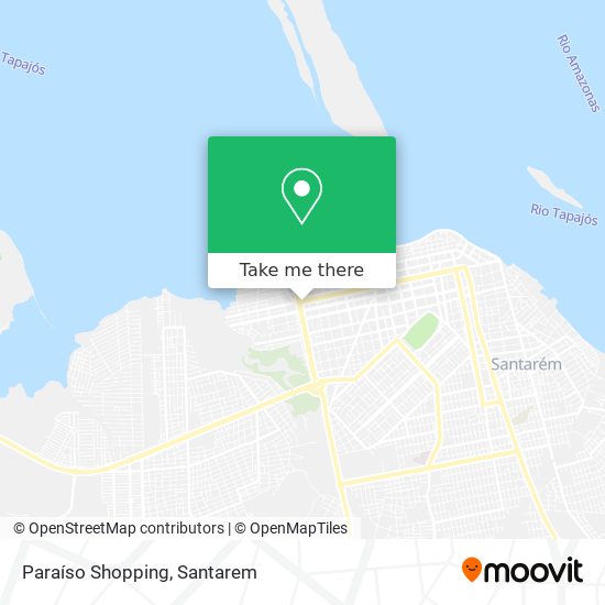 Paraíso Shopping map