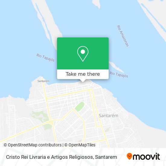 Cristo Rei Livraria e Artigos Religiosos map