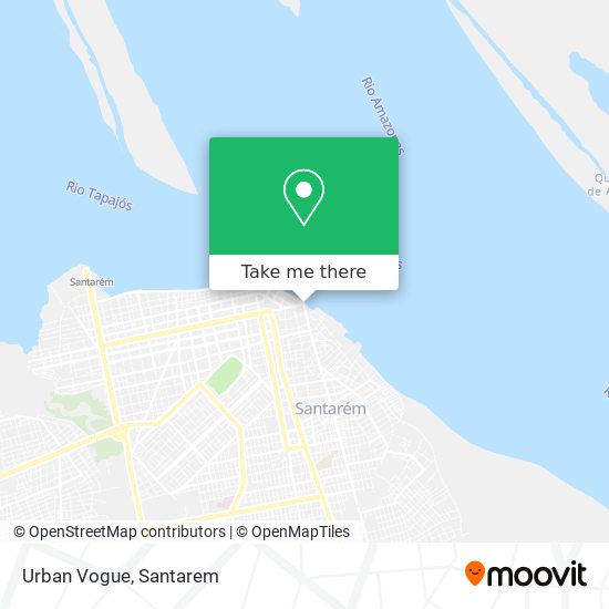 Urban Vogue map