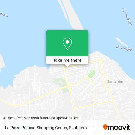 La Pieza Paraiso Shopping Center map