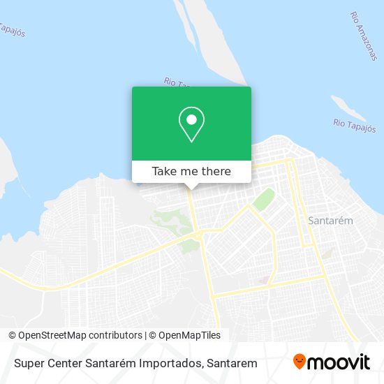 Super Center Santarém Importados map
