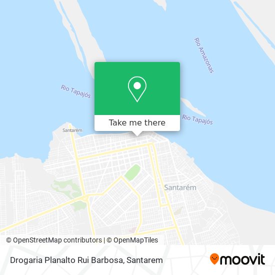 Drogaria Planalto Rui Barbosa map