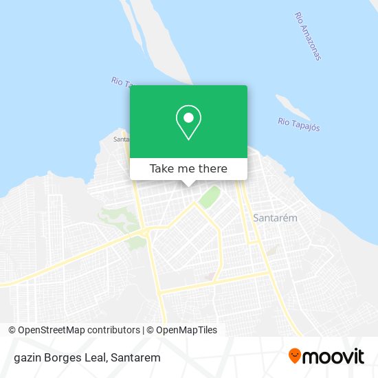 gazin Borges Leal map