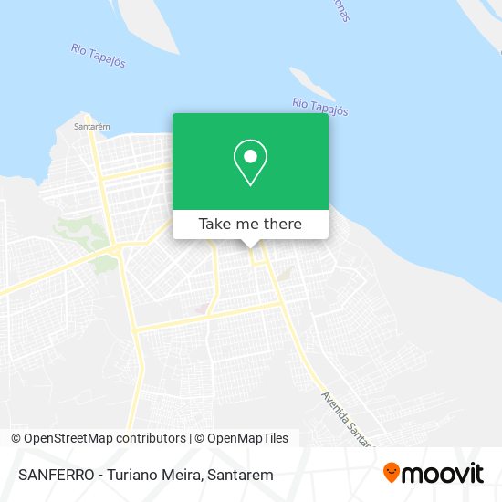 SANFERRO - Turiano Meira map
