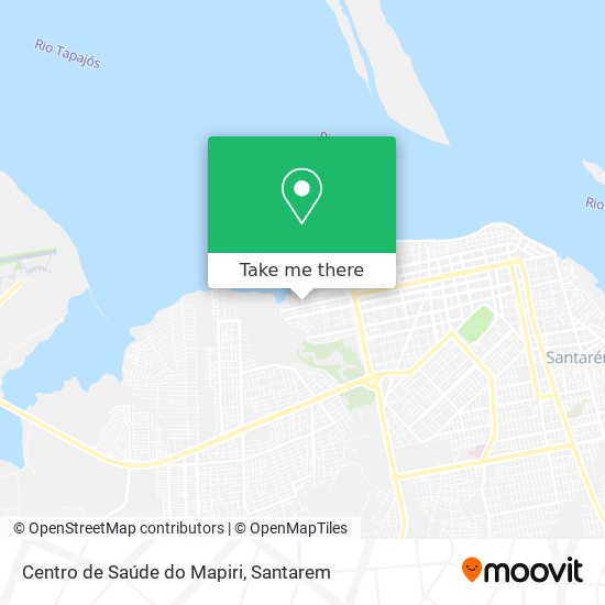 Centro de Saúde do Mapiri map